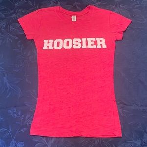 Indiana University baby doll T-shirt